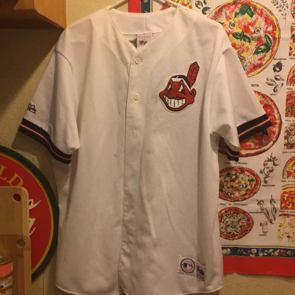 Cleveland Indian practice jersey